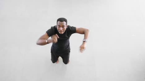 man dancing