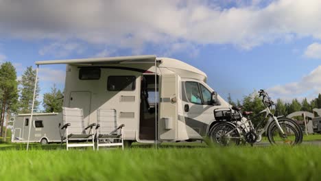 Family-vacation-travel-RV,-holiday-trip-in-motorhome,-Caravan-car-Vacation.