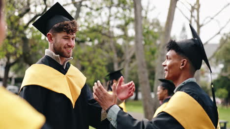 celebración del día de la graduación