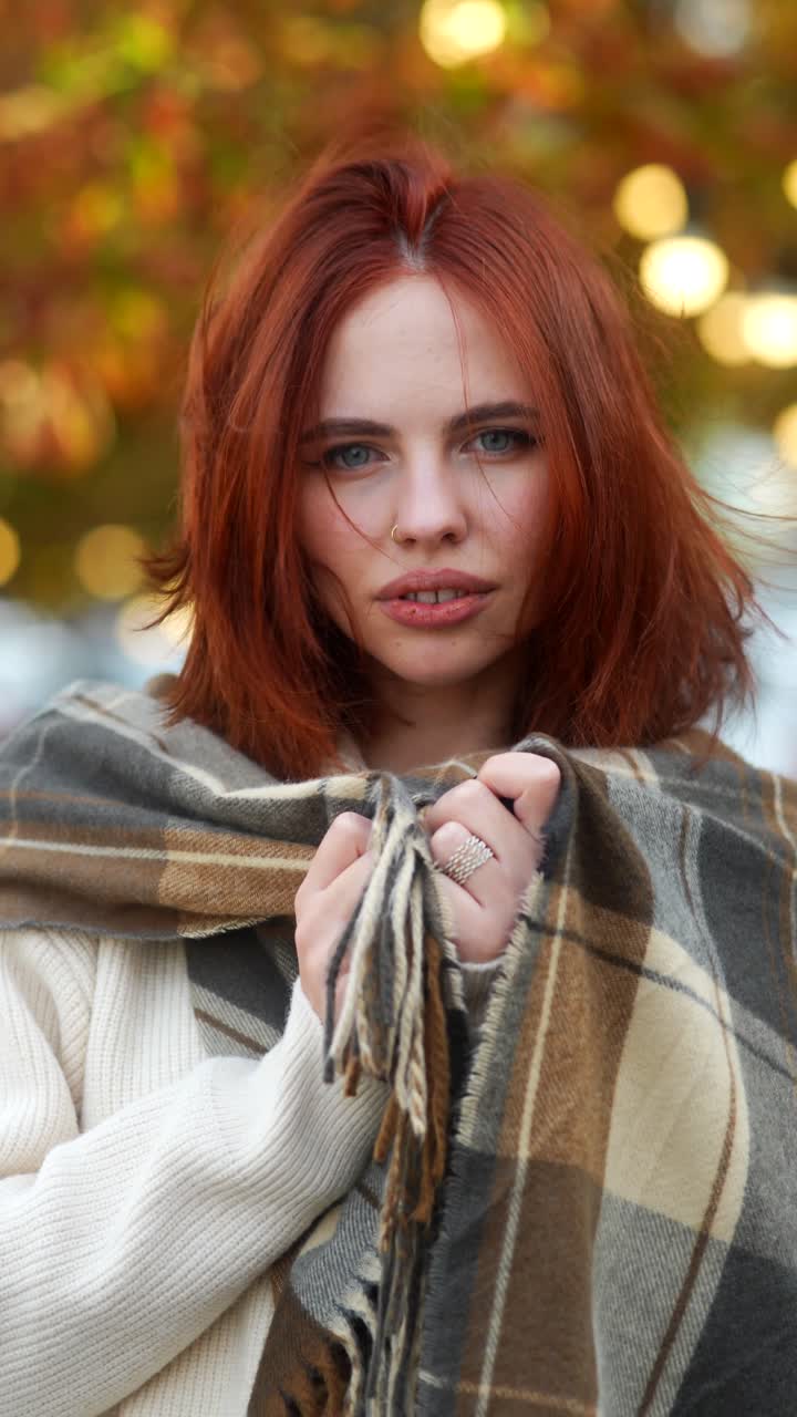 여자의 가을 초상화