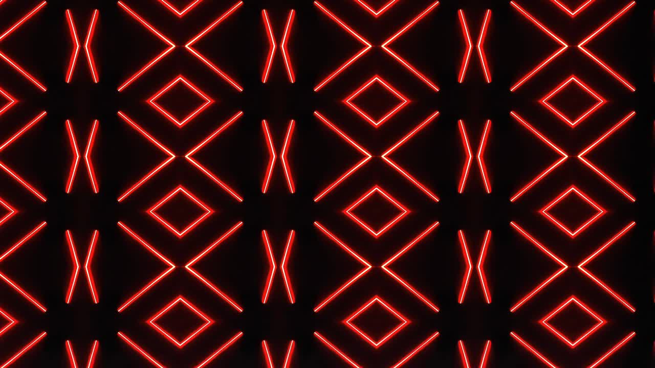 un arreglo rápido, frenético y caótico de formas y símbolos tribales