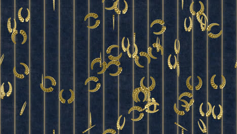 laurel background loop tile swirling