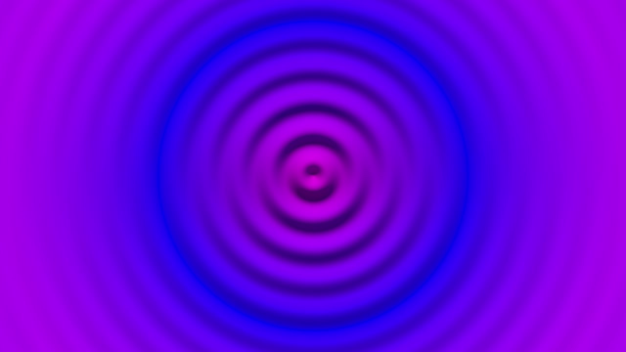 Abstract background from waves. Multicolored animating waves. 4k 3d render