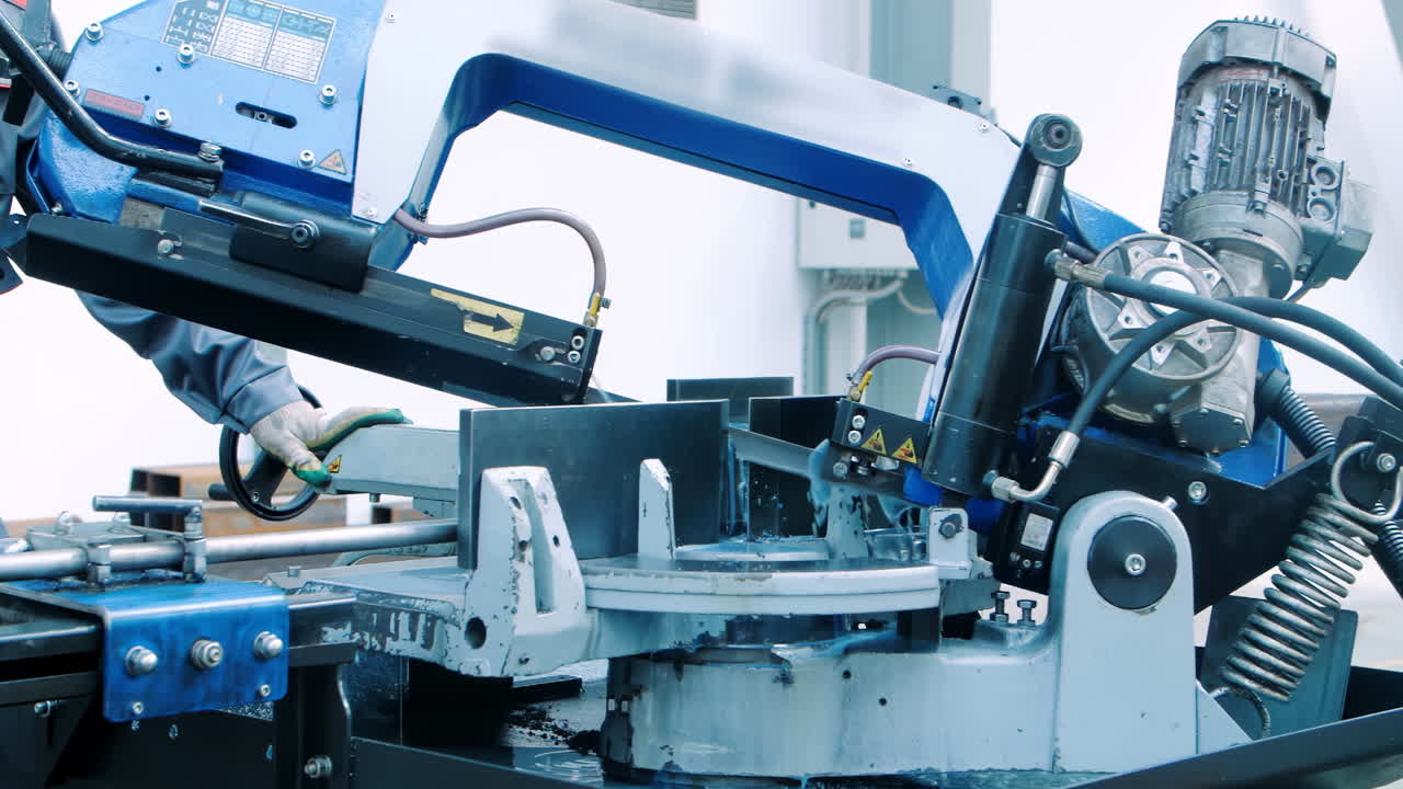 Professional repairman or technician steel factory staff worker Asian man work ironwork in a heavy industrial machine with safety engineer uniform