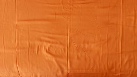 textura de la tela naranja