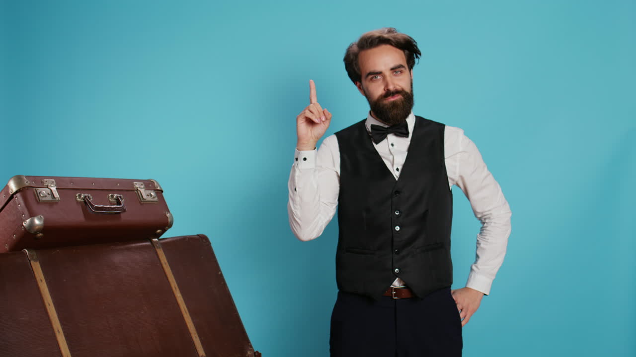 el portero tiene una nueva idea.