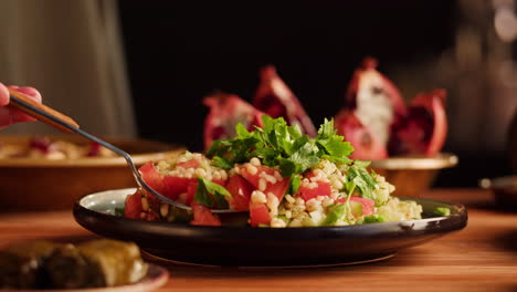 delicious tabbouleh salad