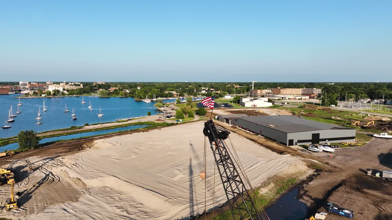 미국  ⁇ 발 주위의 드론 회전