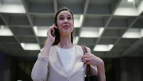 a young businesswoman using a smartphone against