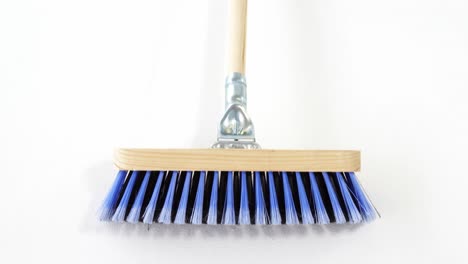 broom with wooden handle