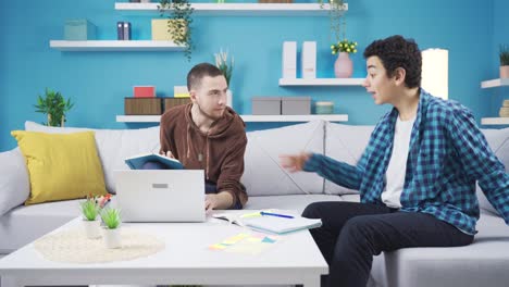 Two-cheerful-and-funny-brothers-are-bored-at-home-and-are-looking-for-entertainment.