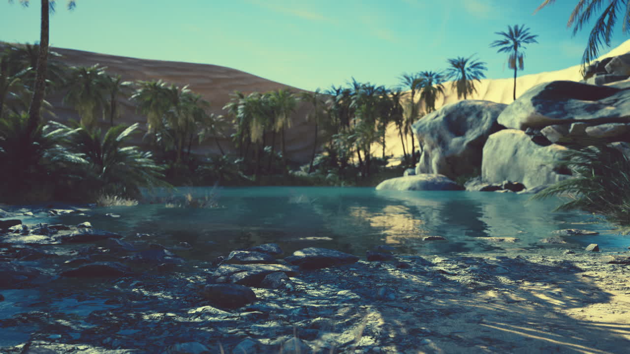 Oasis en el desierto