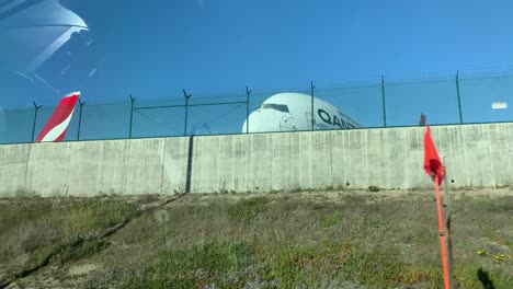 airplanes stored at los angeles airport