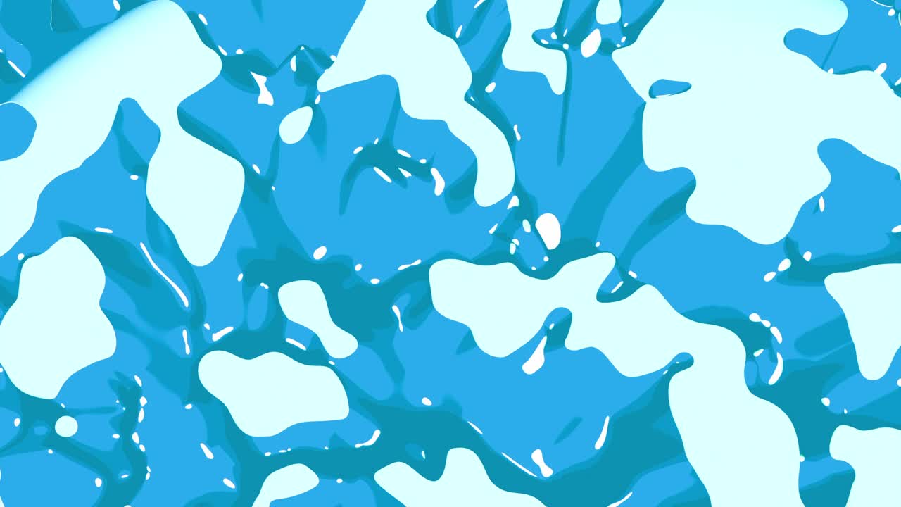 추상적인 파란 액체 배경