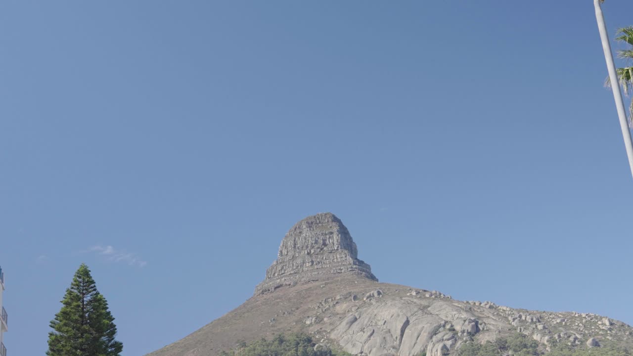 La cima di Lion’s Head vicino a Città del Capo, Sudafrica.