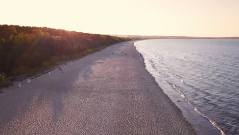 Sandy-beach-aerial-shot