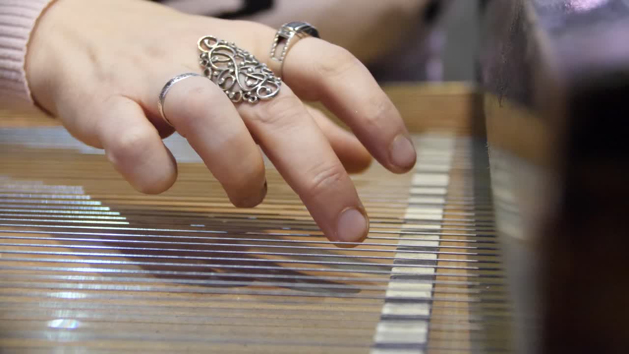 클라비코드 를 연주 하는 사람