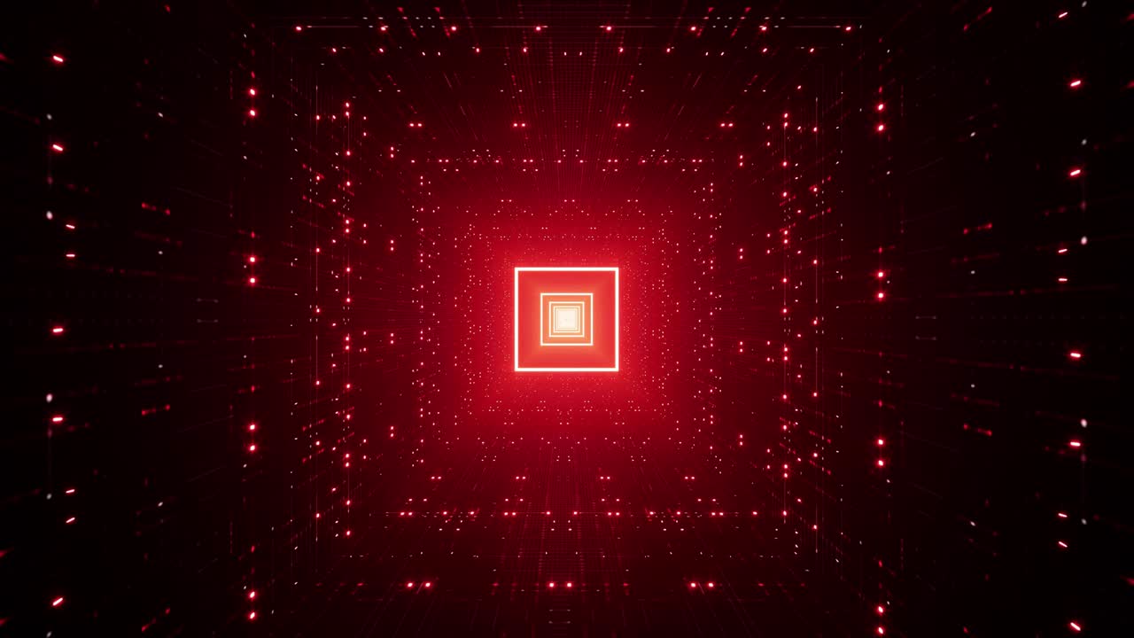 은 반이는 사각형 터널 vj 루프