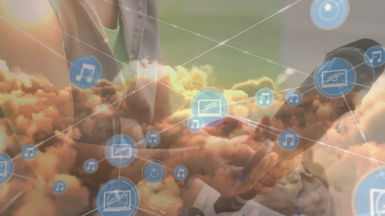 장애인 남성의 클로즈업, 느린 동작