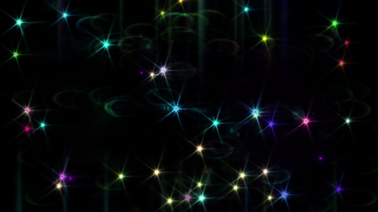 박이는 불빛, 불꽃 폭발