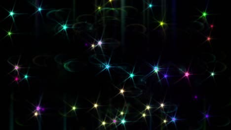flashing lights flare bursts