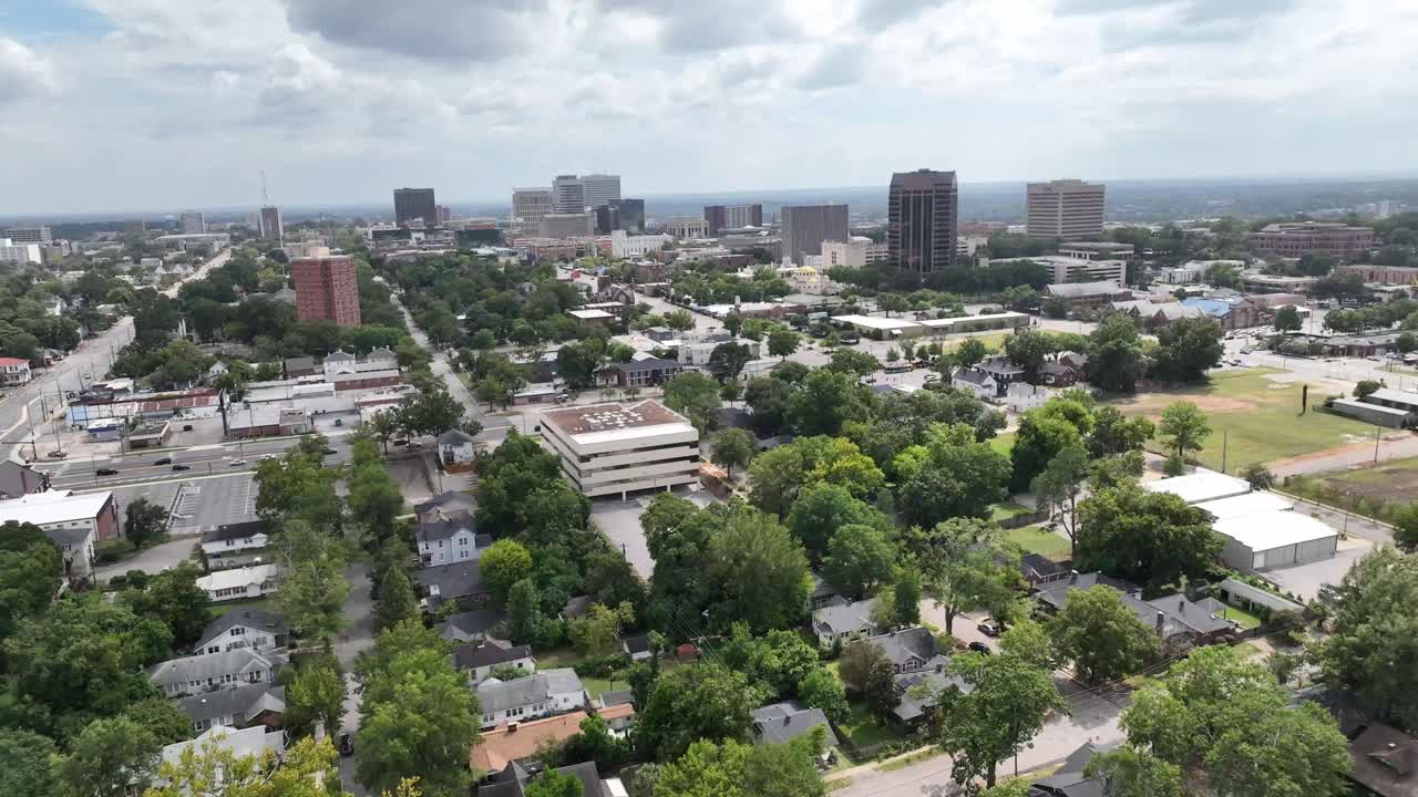 Aerial View of a Cityscape