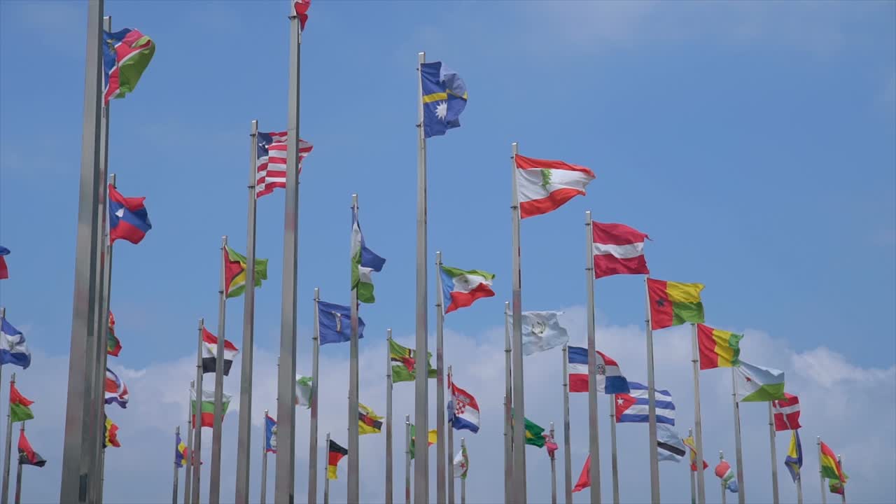 las banderas nacionales