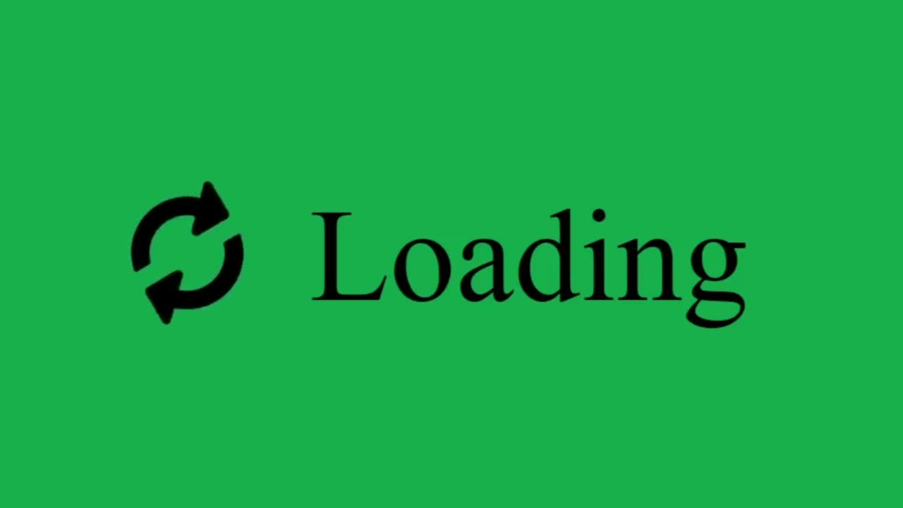 Loading Circle With Green Screen on Device Screen Digital Display of Web Page Website. Computer Software Monitor Viewpoint of Loading Processing File, Video, Music, Data.