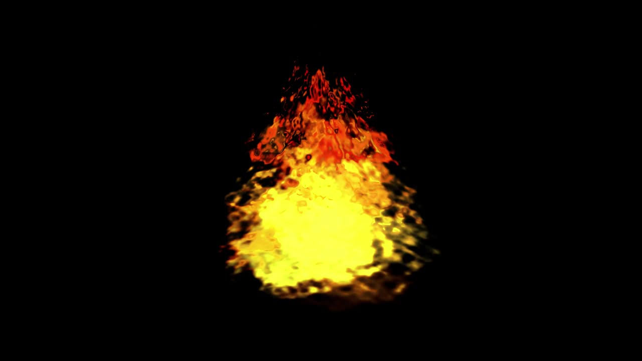 fondo de efecto de llama de fuego