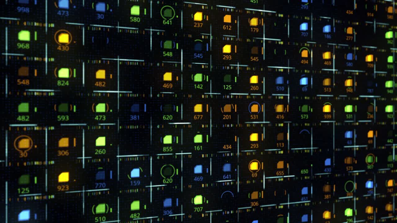 Abstract Digital Grid Interface