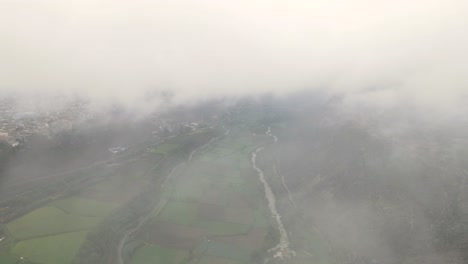 흐린 칠리 강, cayma arequipa, 페루. 2
