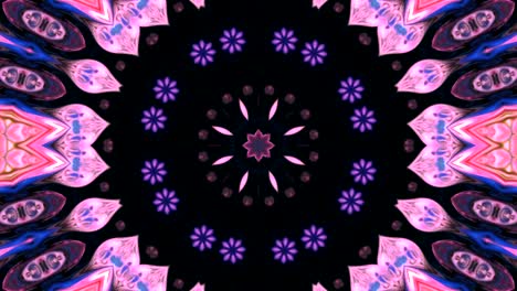 abstracto pincel tinta concepto liso patrón simétrico ornamental decorativo caleidoscopio movimiento círculo geométrico y formas de estrellas