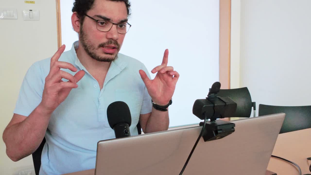 Office Professional Hosting Zoom Conference