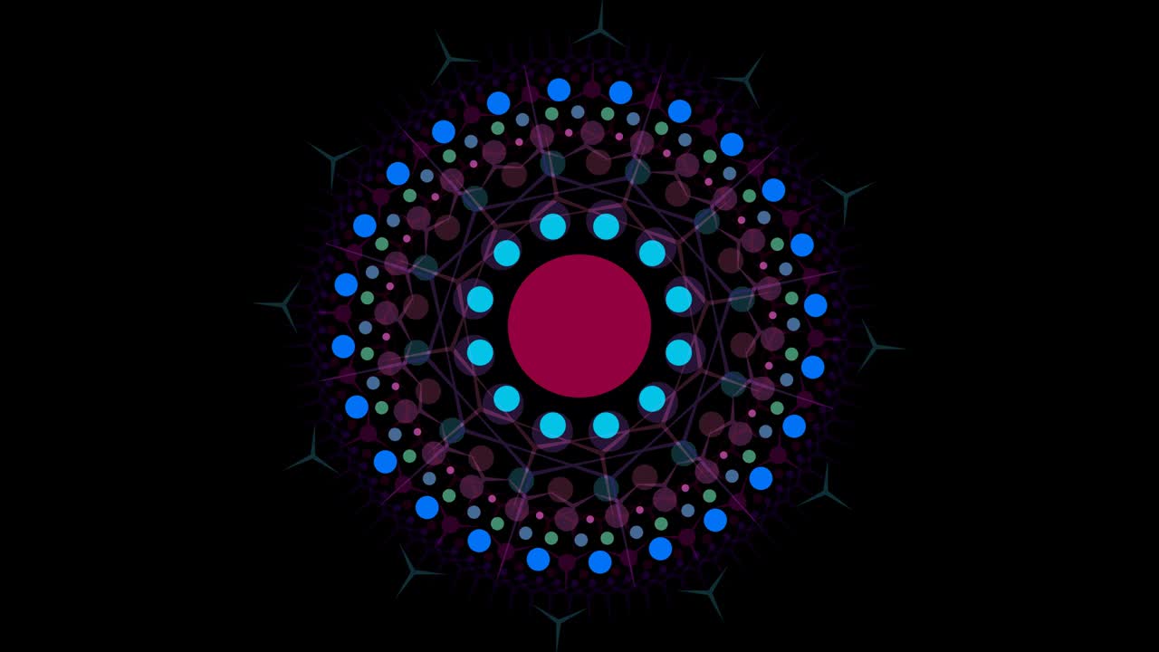 arte punto desvanecimiento y parpadeo y triángulo afuera y púrpura multi espina afilada