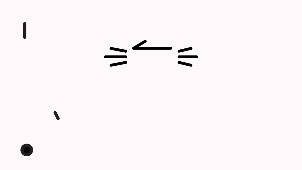 알파와 함께 등대 라인 아이콘 애니메이션