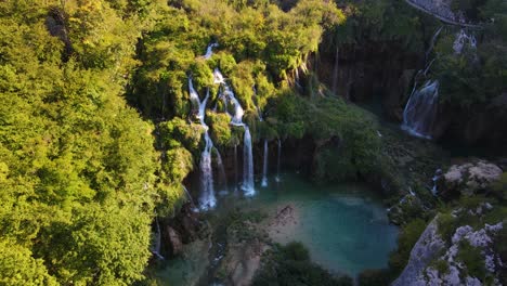 croatia plitvice national park aerial drone 6.mp4