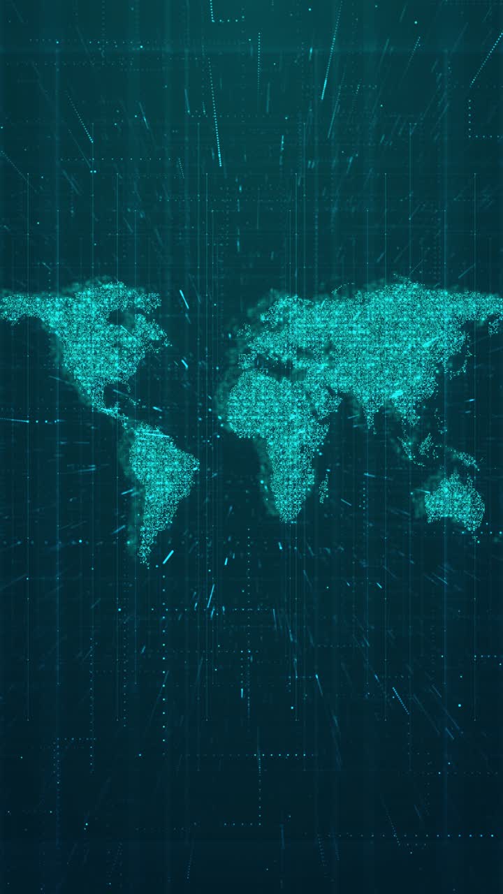 Earth cryptocurrency blockchain iot global network connection data connections technology global