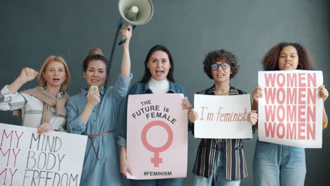 women's rights protest