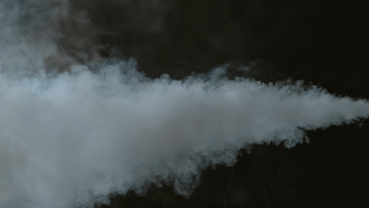 Smoke in slow motion