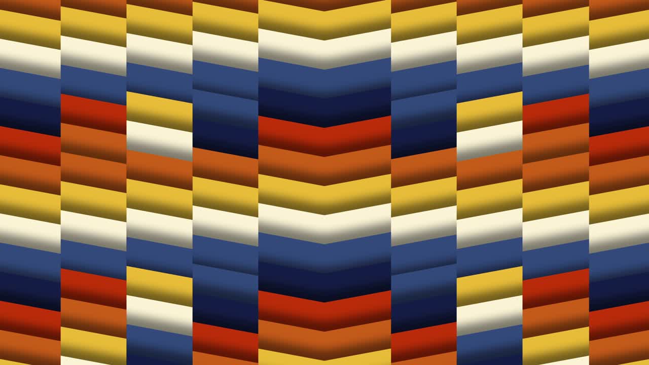 pulso de fondo de azulejos cheveron de varios colores