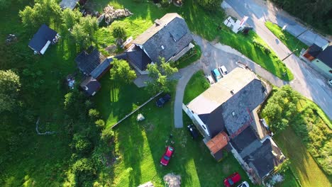 Birds-eye-view-of-berthing-in-the-Plitvice-National-Park-Central-Croatia