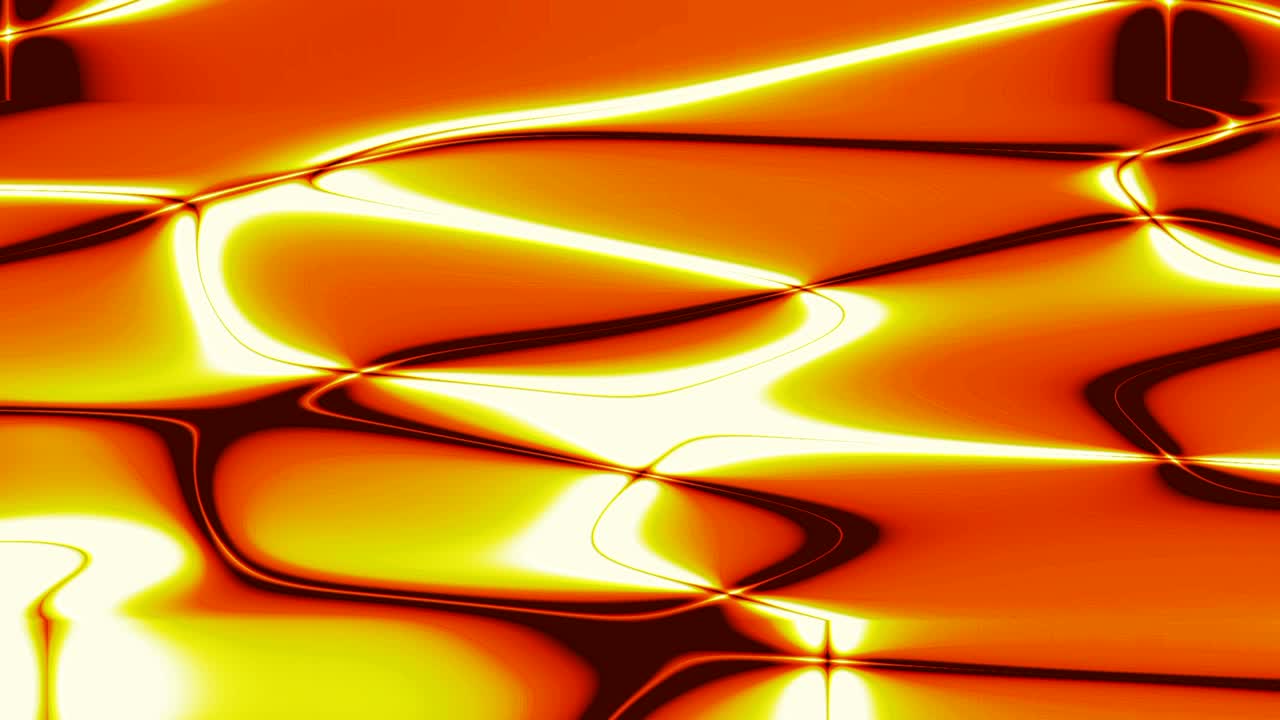 Abstract animation stylized red and yellow background