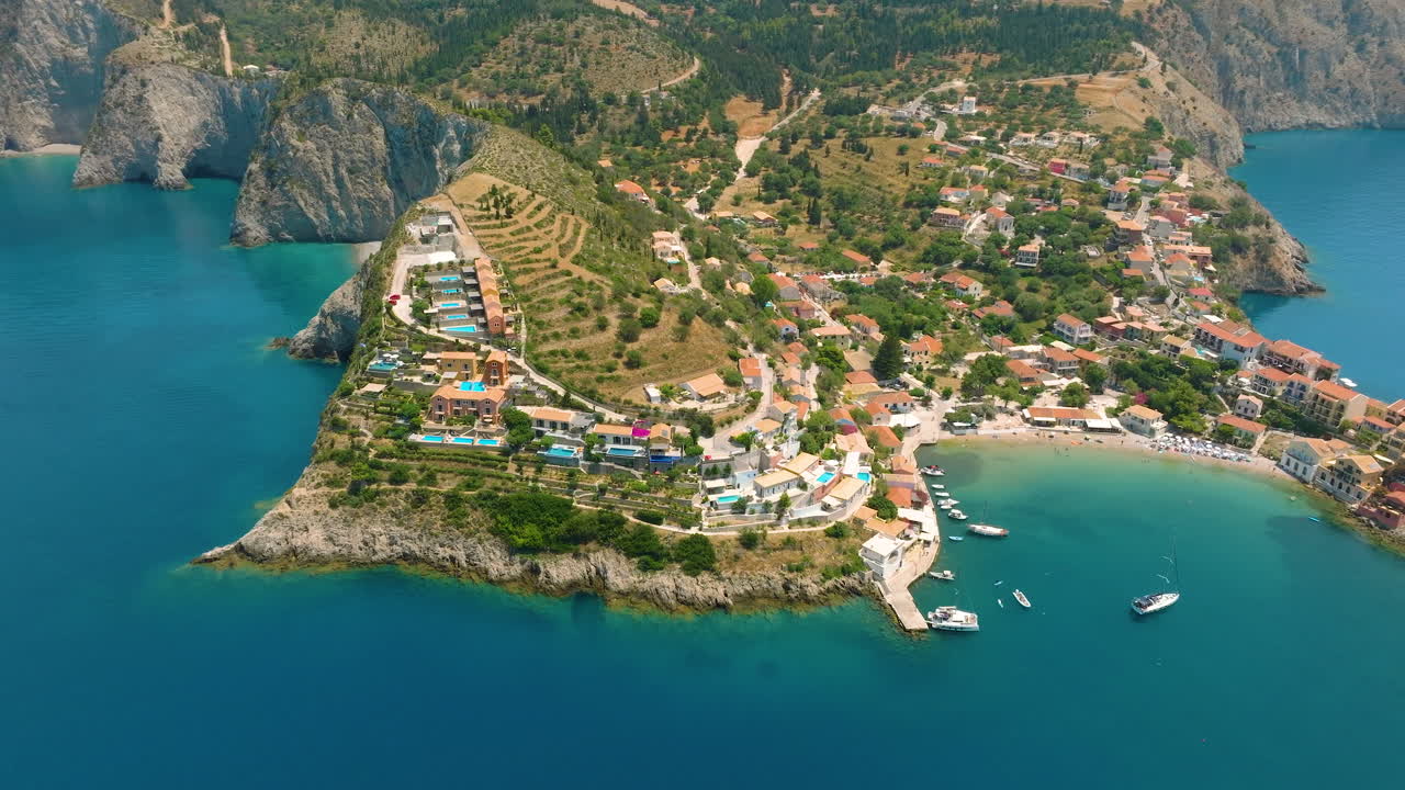 Coastal Village in Greece
