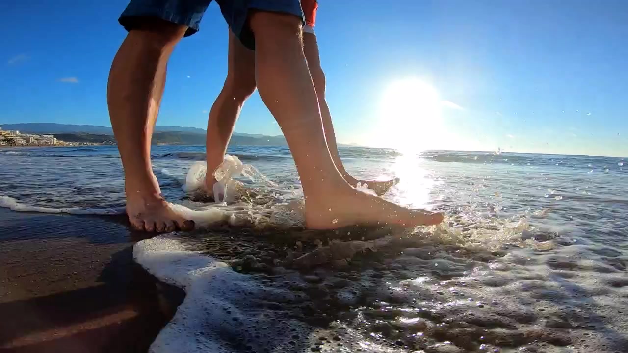 Passeggiata lungomare di Las Palmas sulla spiaggia di Las Canteras.