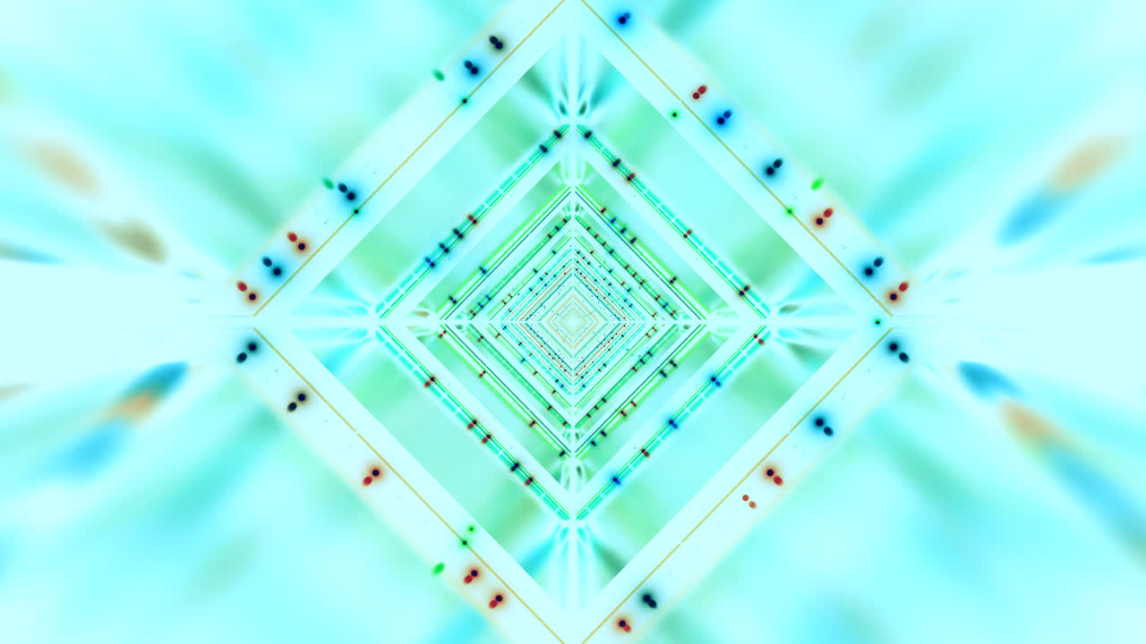 A captivating loop showcases a vibrant tunnel effect with shifting colors, seamlessly drawing viewers into an endless, mesmerizing depth. Perfect for enhancing digital displays and presentations