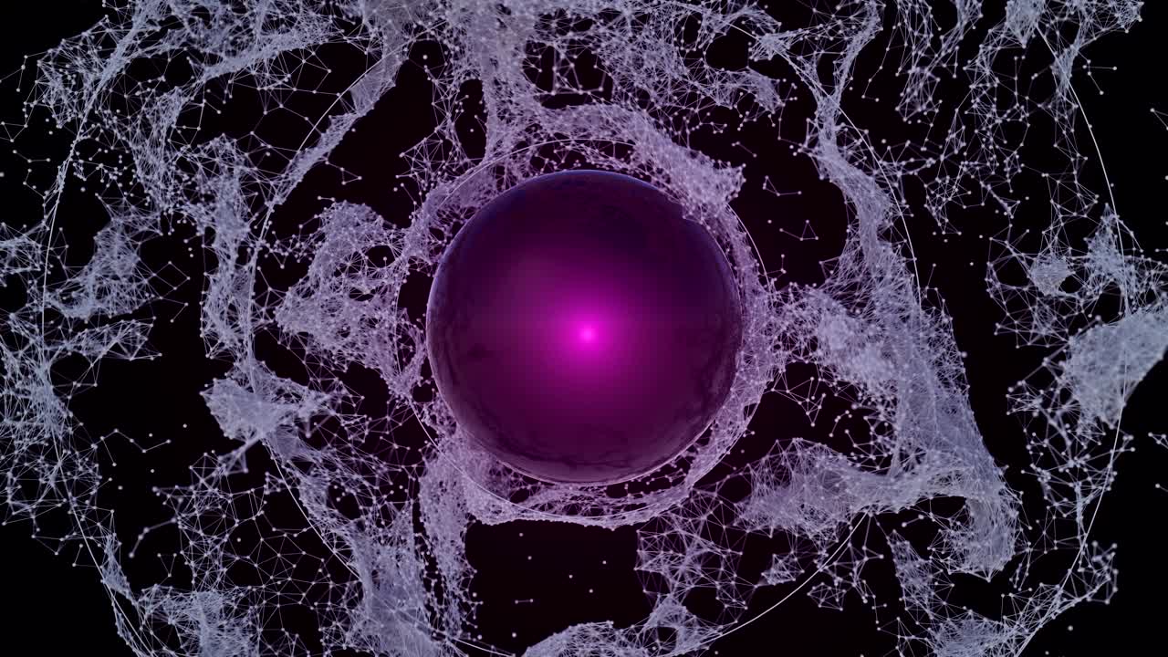 malla de red abstracta.