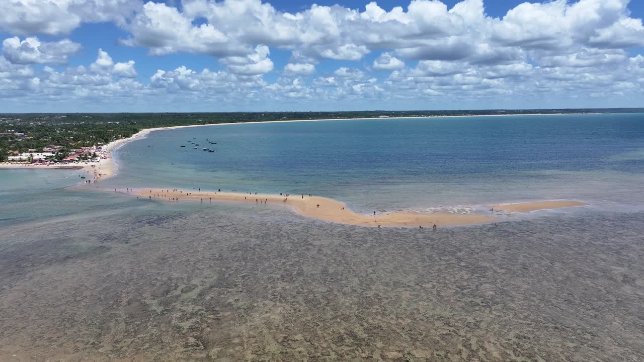 el camino de moses en santa cruz cabralia bahía brasil