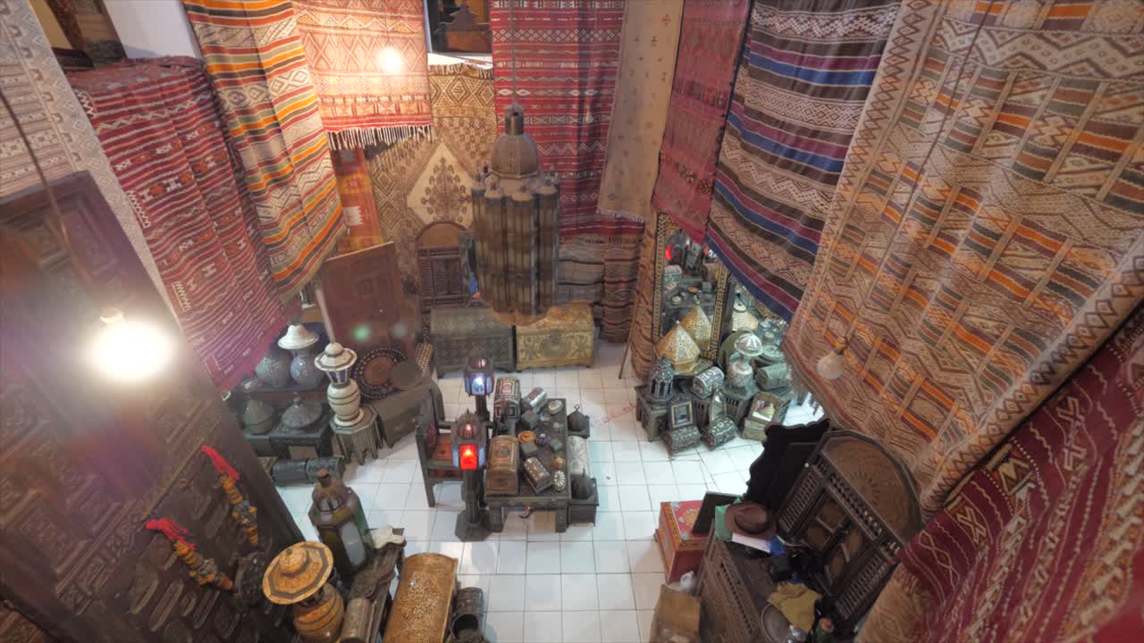 A souvenir shop at the old city.Souvenir Shopping Stall in Market Stall.