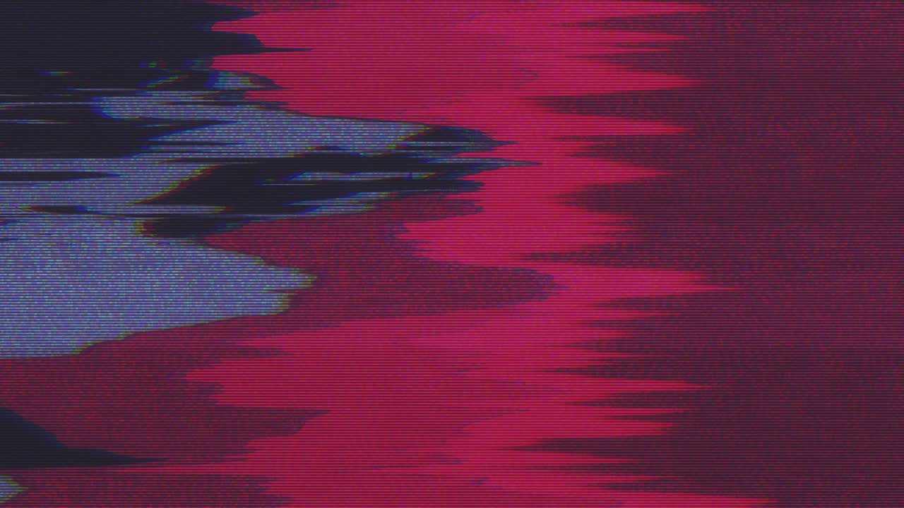 Unique Design Abstract Digital Animation Pixel Noise Glitch Error Video Damage