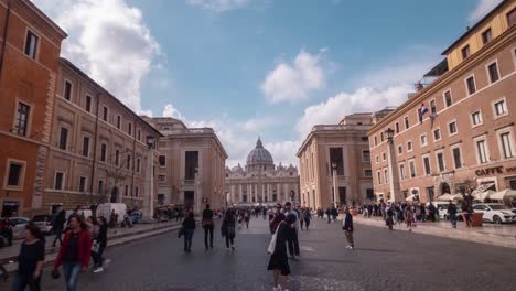 hyper-lapse towards the vatican